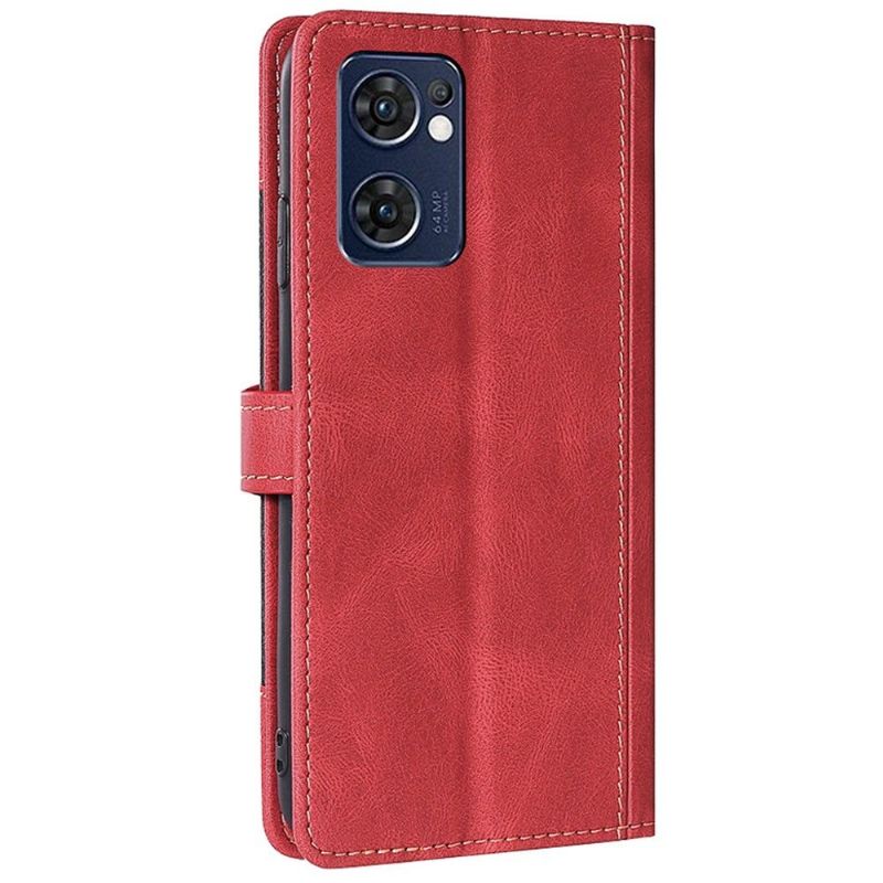 Flip Cover Oppo Find X5 Lite Hemming Love Series-syning