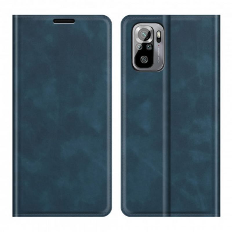 Cover Xiaomi Redmi Note 10 / 10S Flip Cover Hudberøring