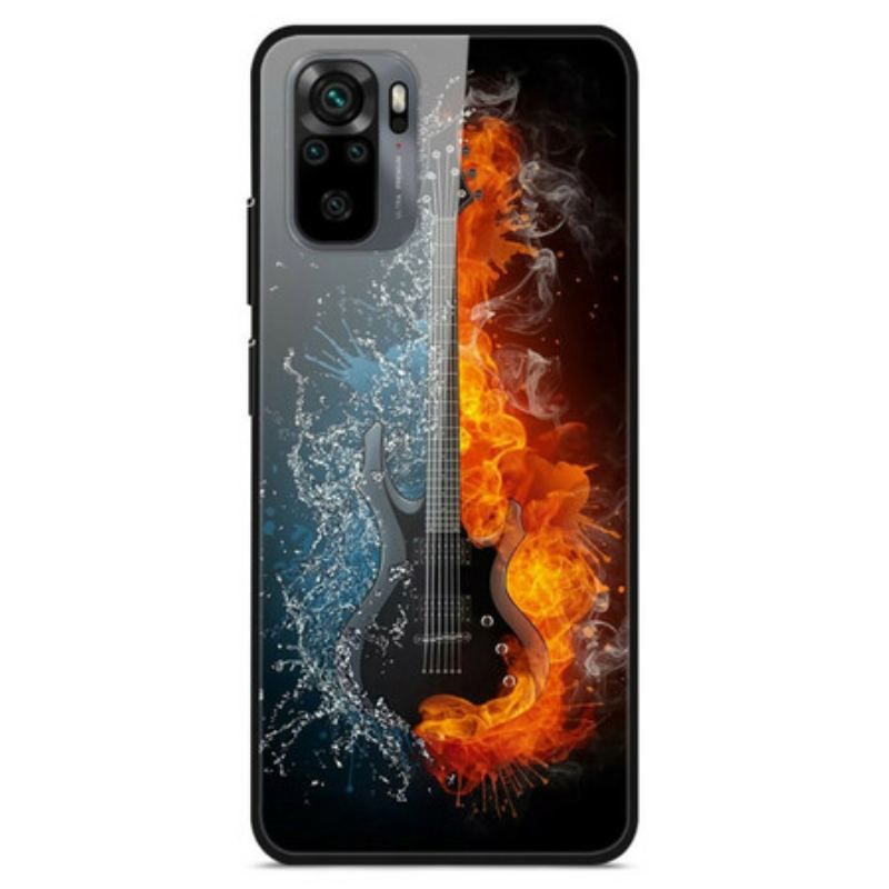 Cover Xiaomi Redmi Note 10 / 10S Hærdet Glasguitar