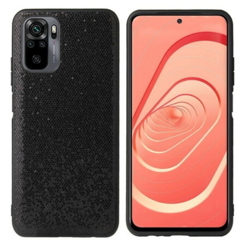 Mobilcover Xiaomi Redmi Note 10 / 10S Sorte Pailletter