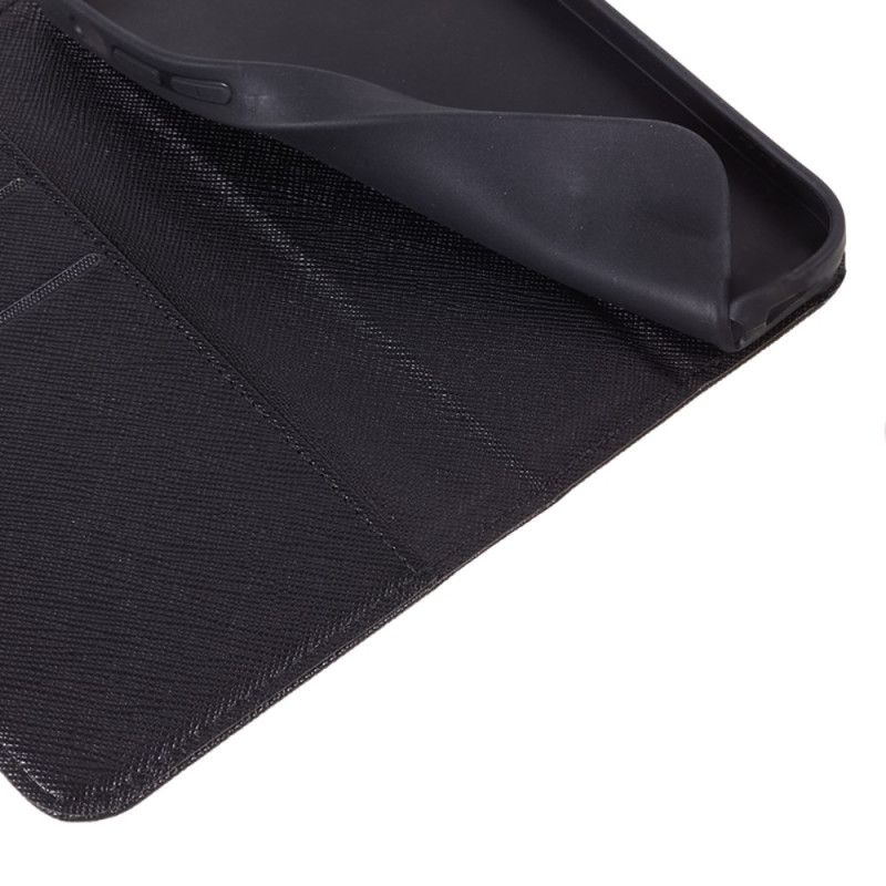 Flip Cover Til Motorola Edge 50 Ultra Krydstekstur