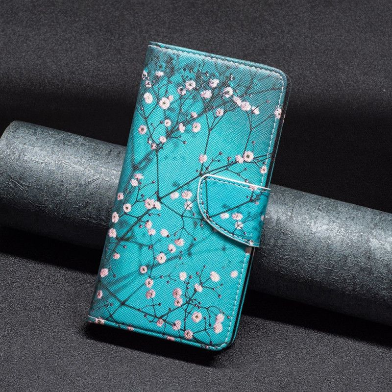 Flip Cover Oppo Reno 12 Pro 5g Blomstrende Grene