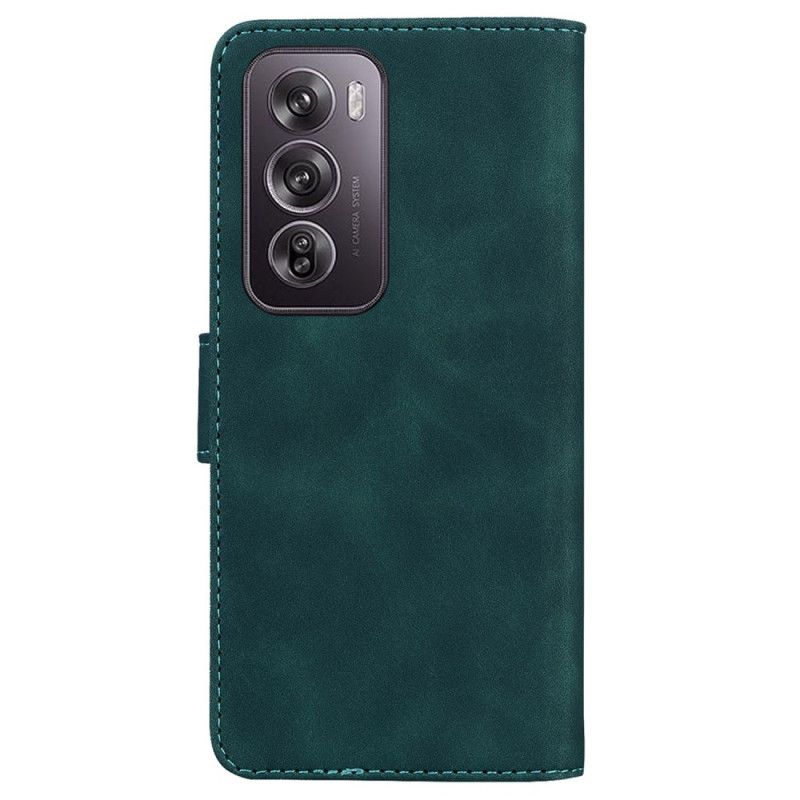 Flip Cover Oppo Reno 12 Pro 5g Ruskindseffekt