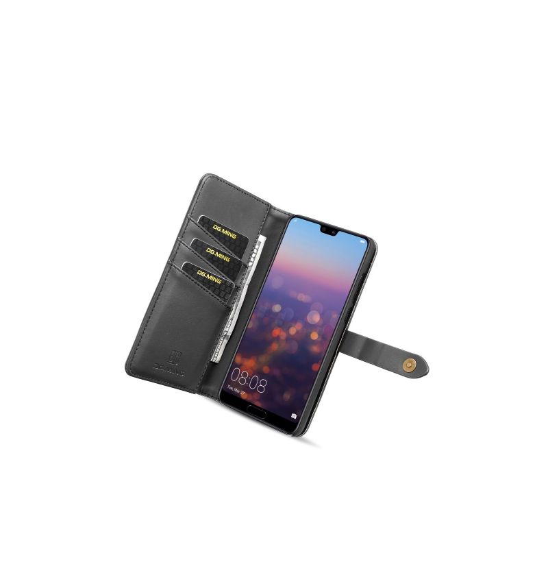 Flip Cover Huawei P20 Pro Hemming Med Aftagelig Skal