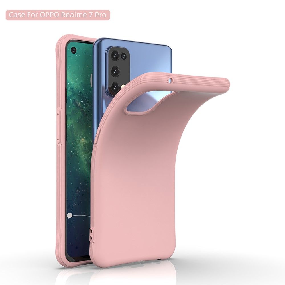 Cover Realme 7 Pro Beskyttelsessæt Enkelt Silikone