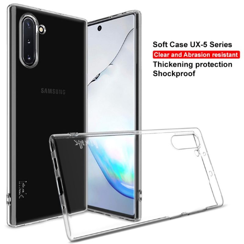 Cover Samsung Galaxy Note 10 Gennemsigtig Silikone