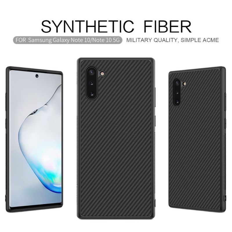 Cover Samsung Galaxy Note 10 Syntetisk Fiber