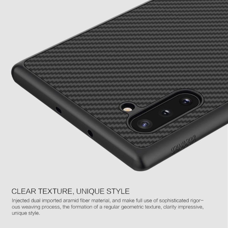 Cover Samsung Galaxy Note 10 Syntetisk Fiber