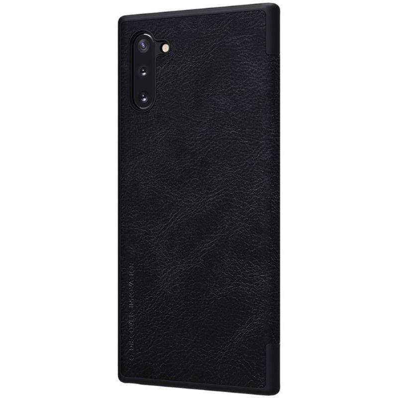 Flip Cover Samsung Galaxy Note 10 Nillkin Qin Imiteret Læder