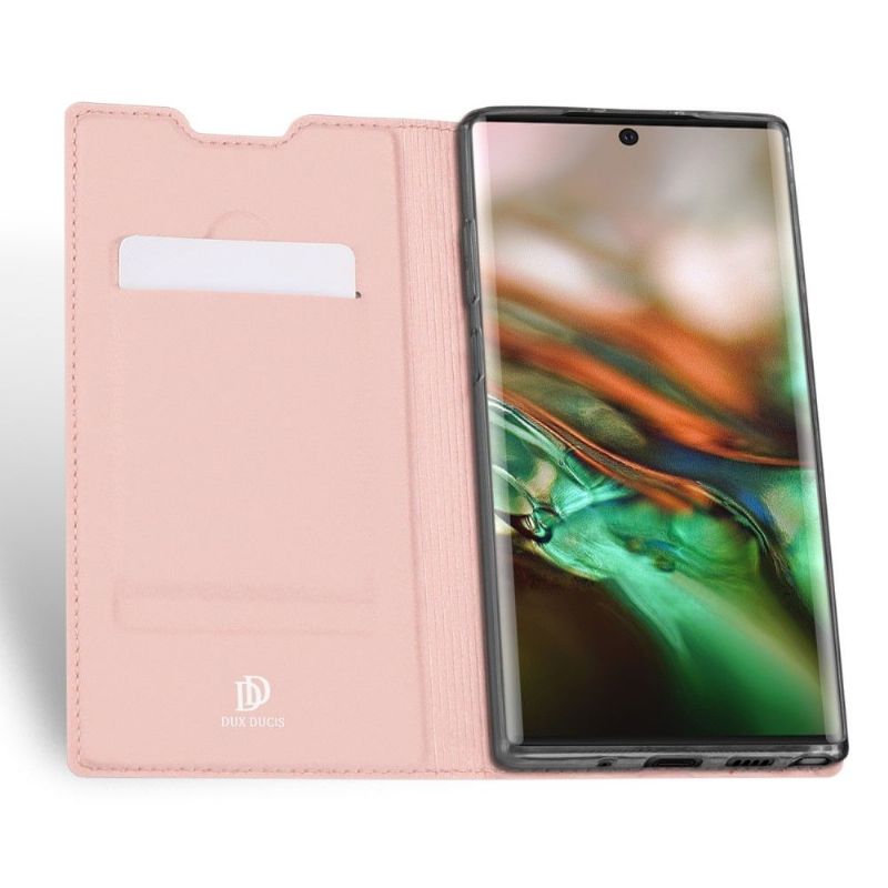 Flip Cover Samsung Galaxy Note 10 Satin Belægning