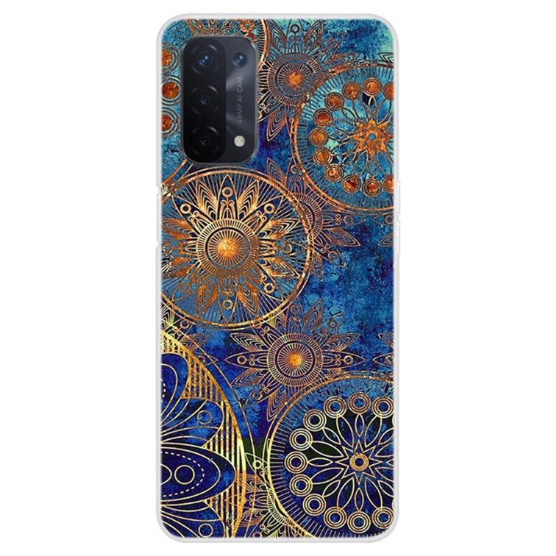 Cover Oppo A74 5G / A54 5G Gammel Mandala