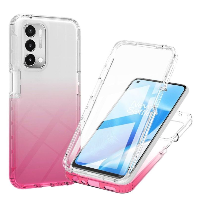 Cover Oppo A74 5G / A54 5G Gradient Med Hærdet Glas