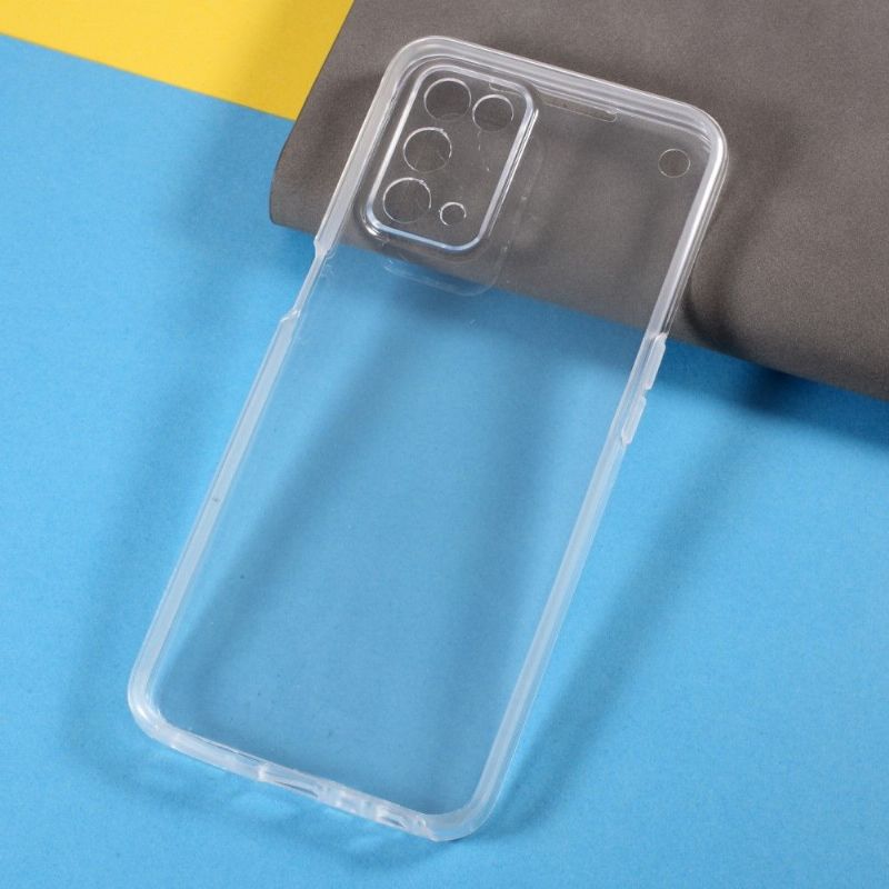 Cover Oppo A74 5G / A54 5G Hemming Klar Front Og Bagside