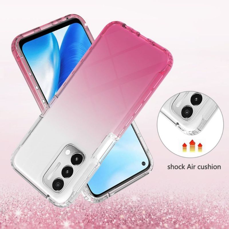 Cover Oppo A74 5G / A54 5G Klar Gradient Stødsikker