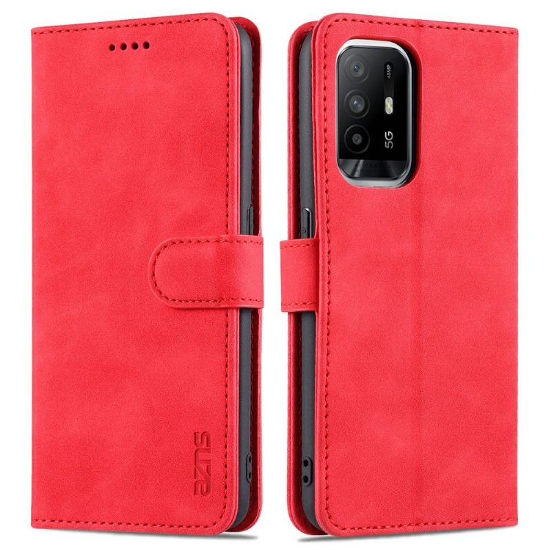 Etui Oppo A74 5G / A54 5G Flip Cover Azns Kortholder