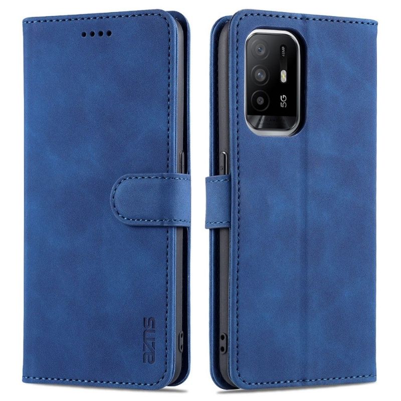 Etui Oppo A74 5G / A54 5G Flip Cover Azns Kortholder