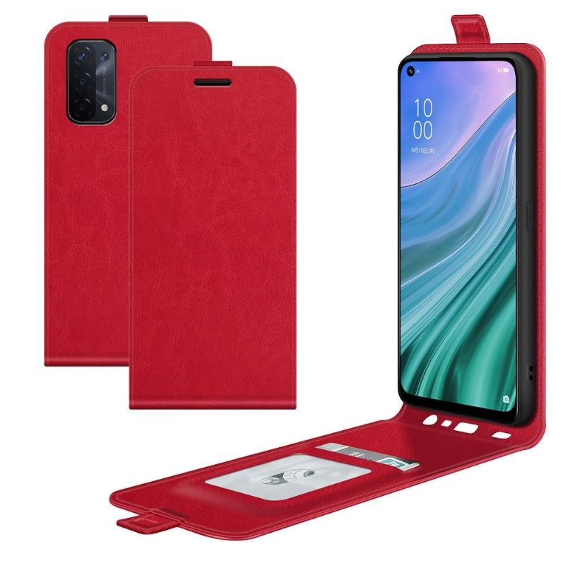 Flip Cover Oppo A74 5G / A54 5G Læder Cover Kunstlæder Lodret