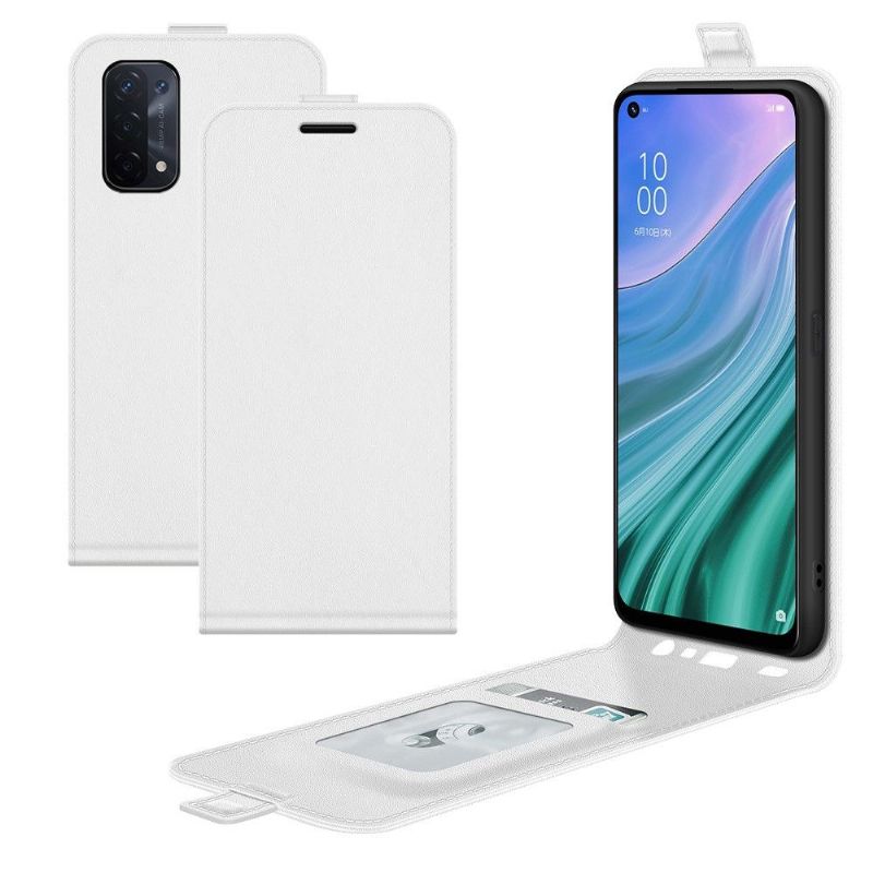 Flip Cover Oppo A74 5G / A54 5G Læder Cover Kunstlæder Lodret