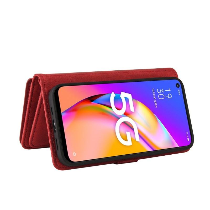 Flip Cover Oppo A74 5G / A54 5G Punge Etui Med Snor