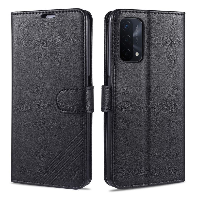 Læder Cover Oppo A74 5G / A54 5G Azns Kunstlæder