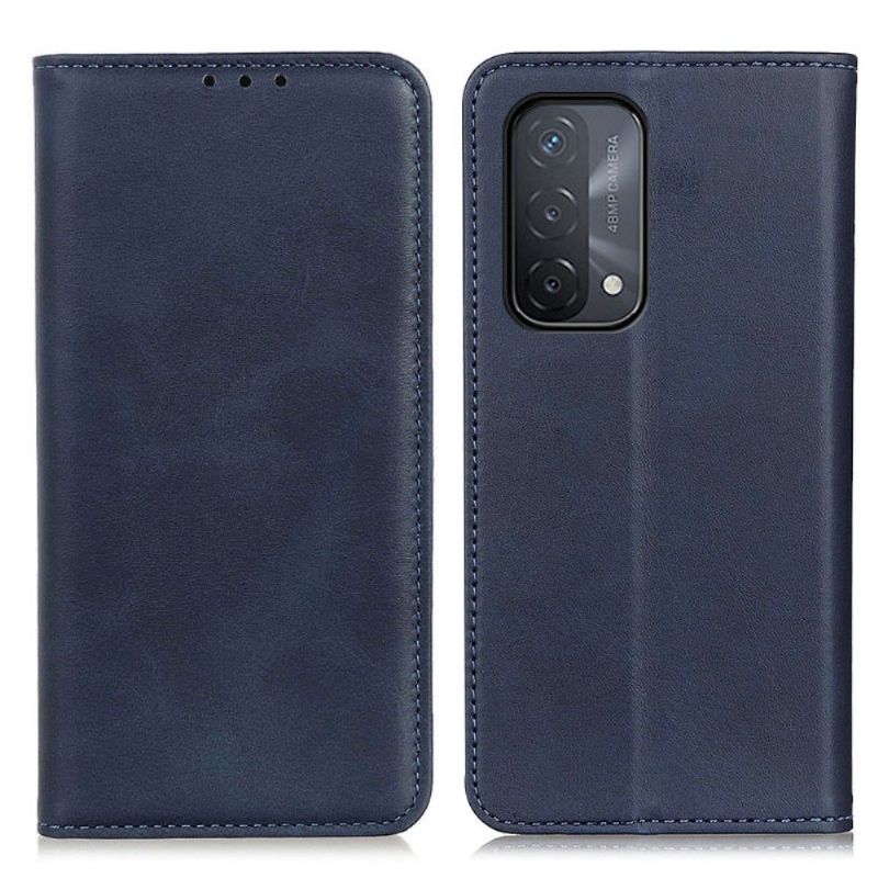 Læder Cover Oppo A74 5G / A54 5G Original Flip Cover Simone Aged