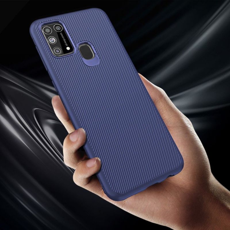 Cover Samsung Galaxy M31 Ribbet Effektslange