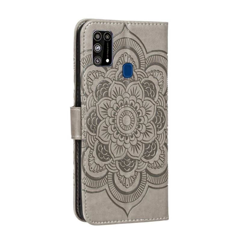 Flip Cover Samsung Galaxy M31 Anti-fald Mandala Kortholder