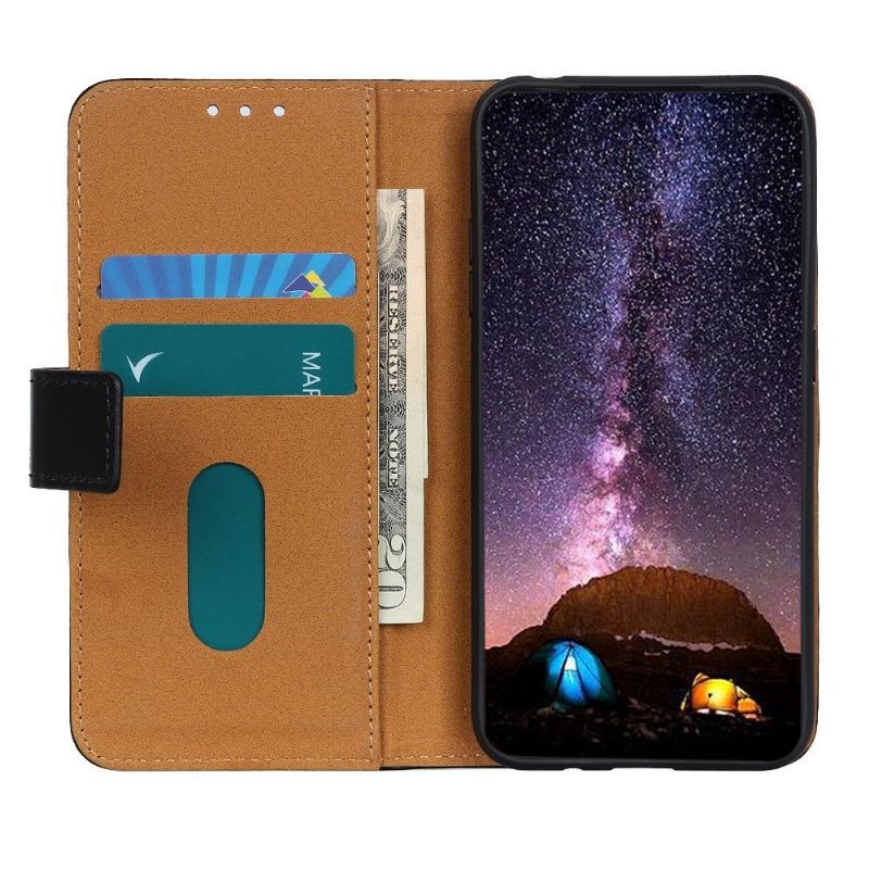 Flip Cover Samsung Galaxy M31 Melodikortholder - Sort