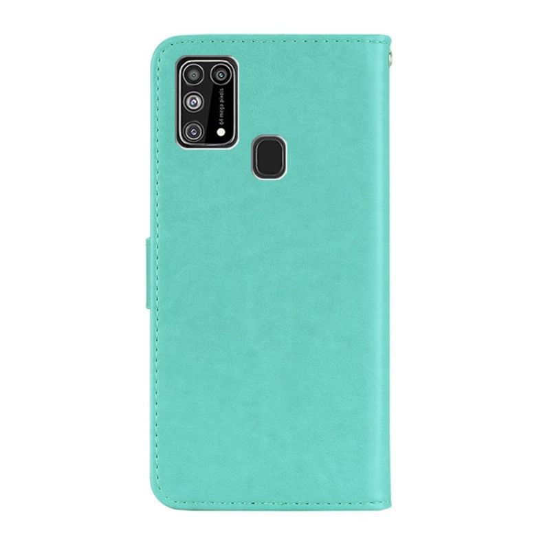 Flip Cover Samsung Galaxy M31 Præget Ugle