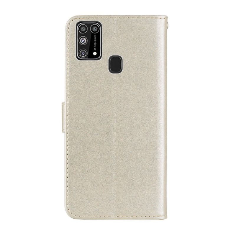 Flip Cover Samsung Galaxy M31 Præget Ugle