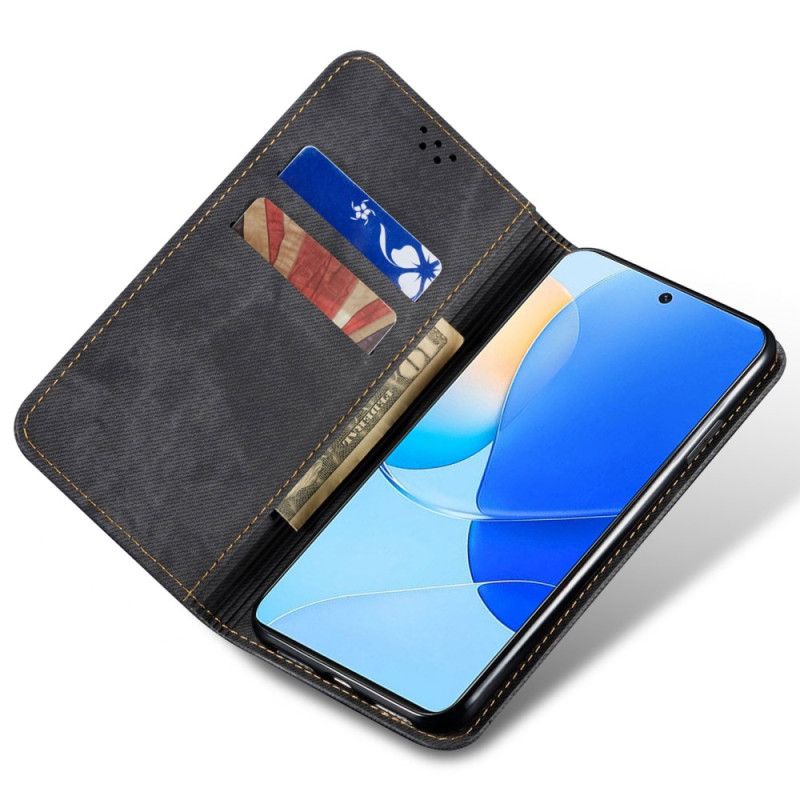 Flip Cover Huawei Nova 12 Se Jeansstof