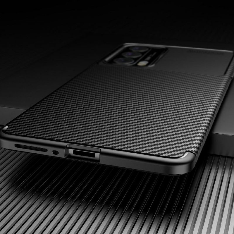 Cover Motorola Edge 20 Hemming Carbon Fiber Style