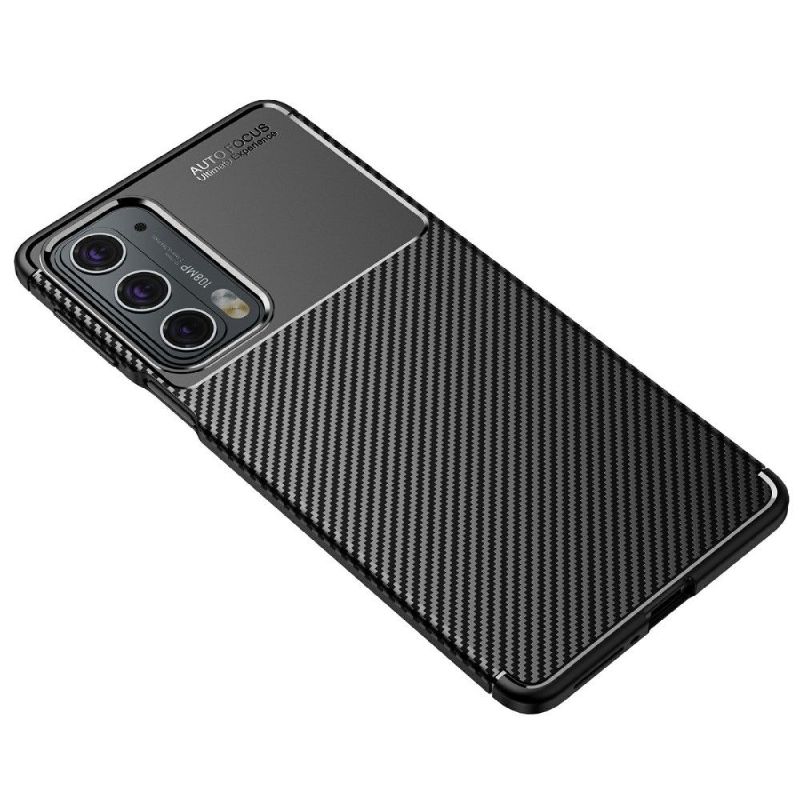 Cover Motorola Edge 20 Hemming Carbon Fiber Style