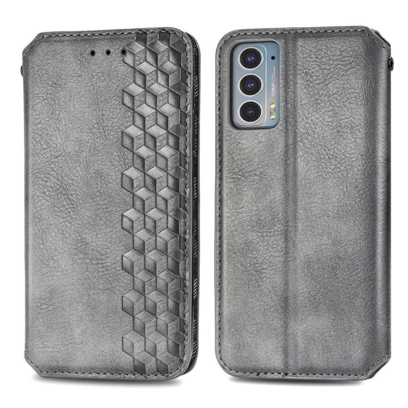 Flip Cover Motorola Edge 20 Kub Design Kortholder