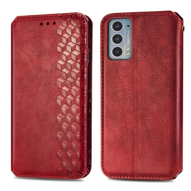 Flip Cover Motorola Edge 20 Kub Design Kortholder