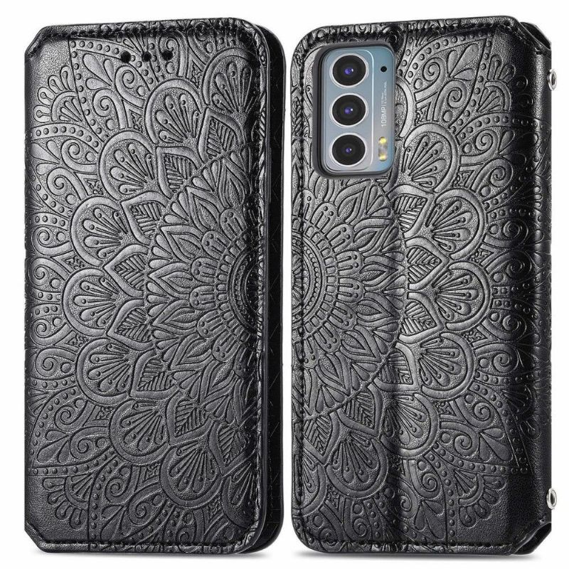 Flip Cover Motorola Edge 20 Læder Cover Flip Chic Mandala