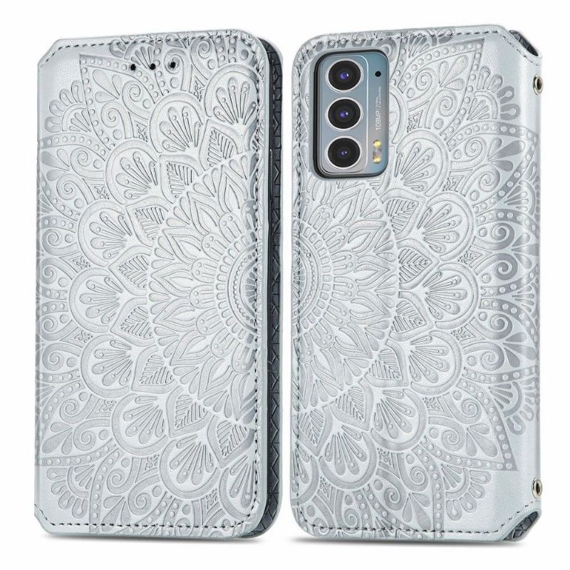 Flip Cover Motorola Edge 20 Læder Cover Flip Chic Mandala