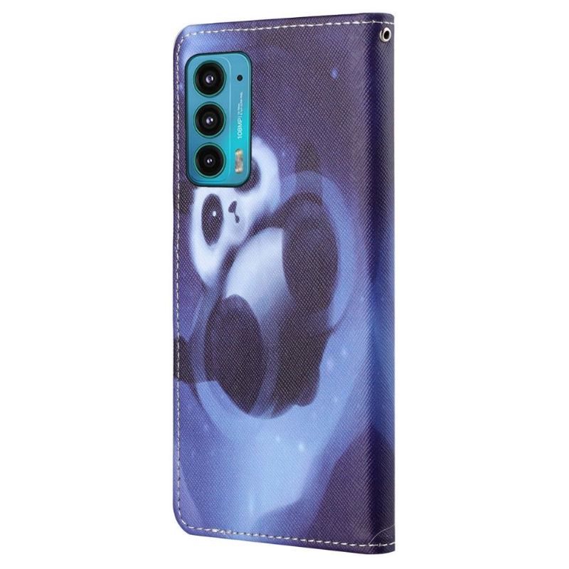 Flip Cover Motorola Edge 20 Panda