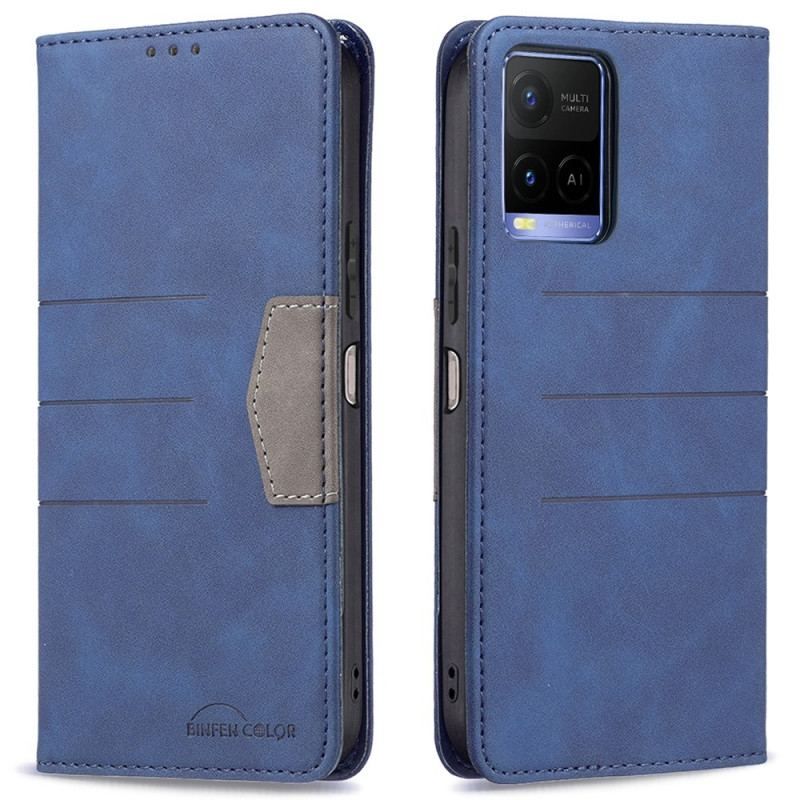 Cover Vivo Y21s Flip Cover Binfen Farve