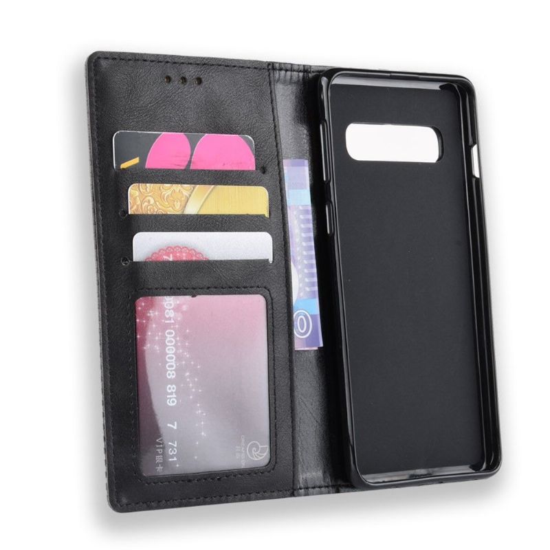 Case Samsung Galaxy S10 Flip Cover Cirénius-kortholderen