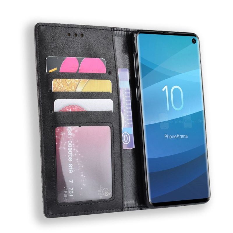 Case Samsung Galaxy S10 Flip Cover Cirénius-kortholderen