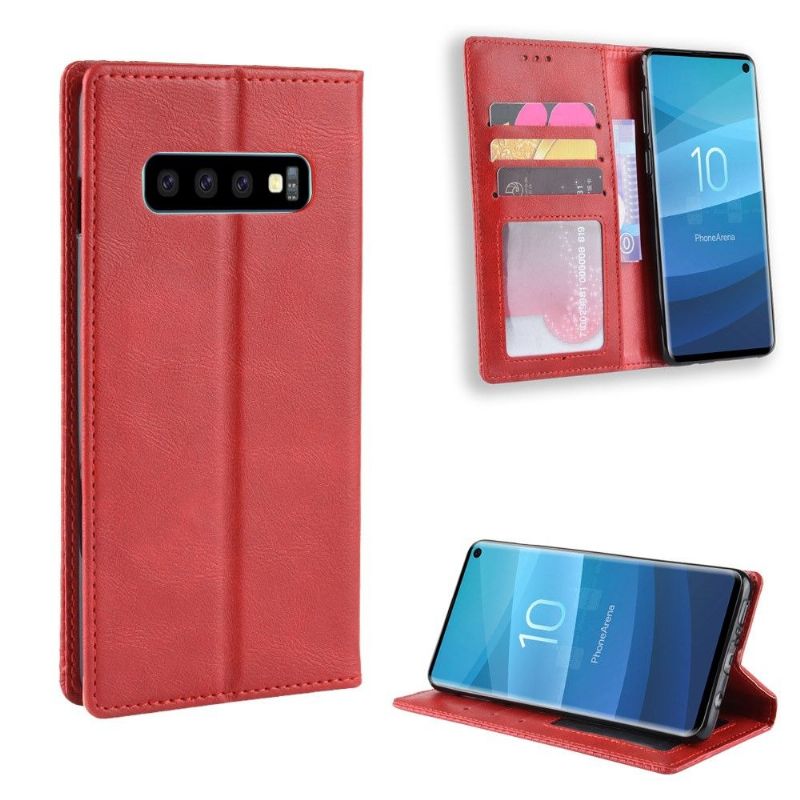 Case Samsung Galaxy S10 Flip Cover Cirénius-kortholderen