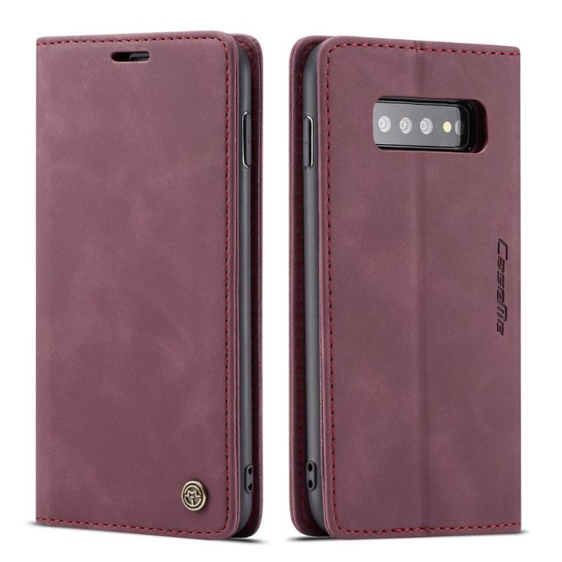 Case Samsung Galaxy S10 Original Premium Imiteret Læder