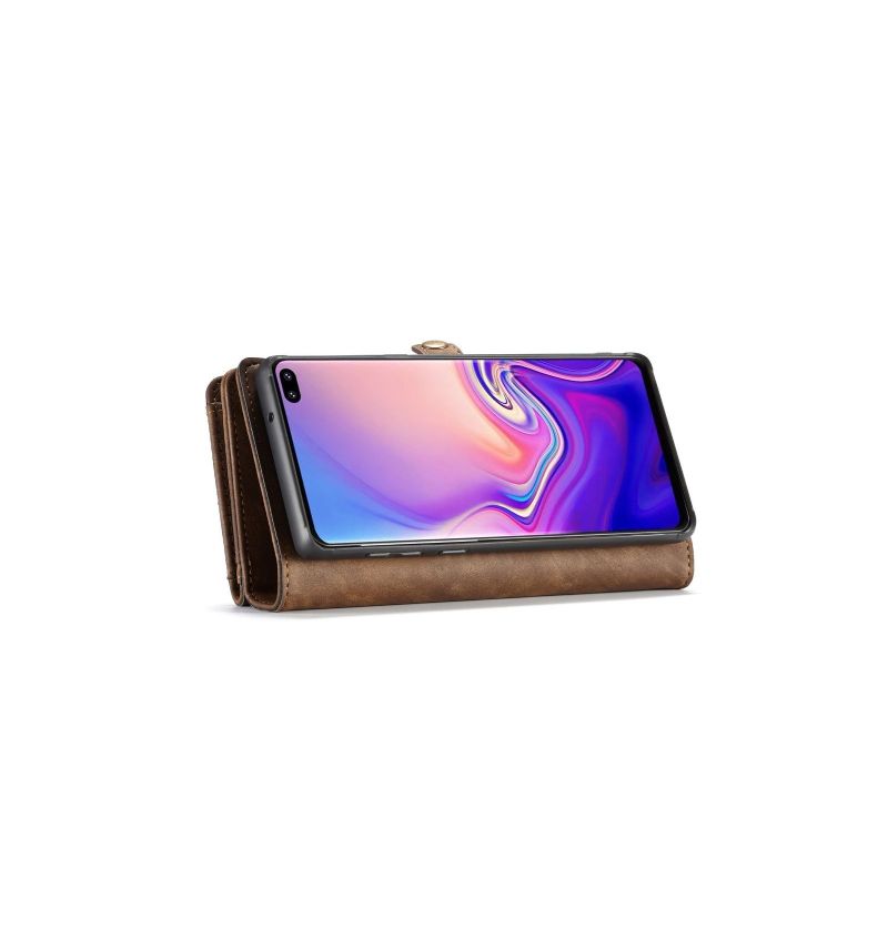 Cover Etui Samsung Galaxy S10 Punge Etui Og Brun Sag