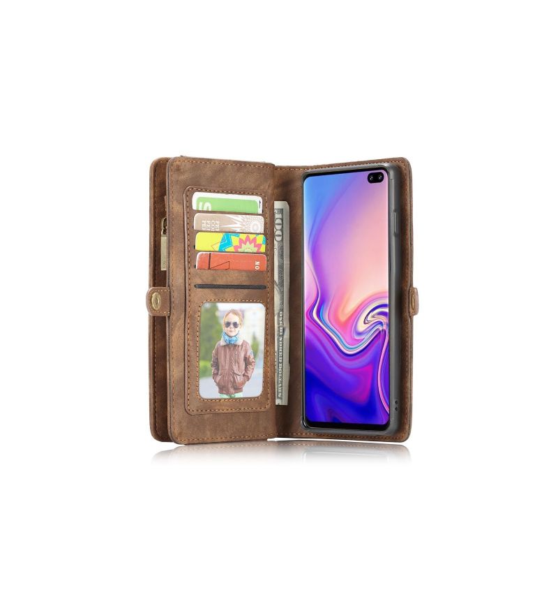 Cover Etui Samsung Galaxy S10 Punge Etui Og Brun Sag