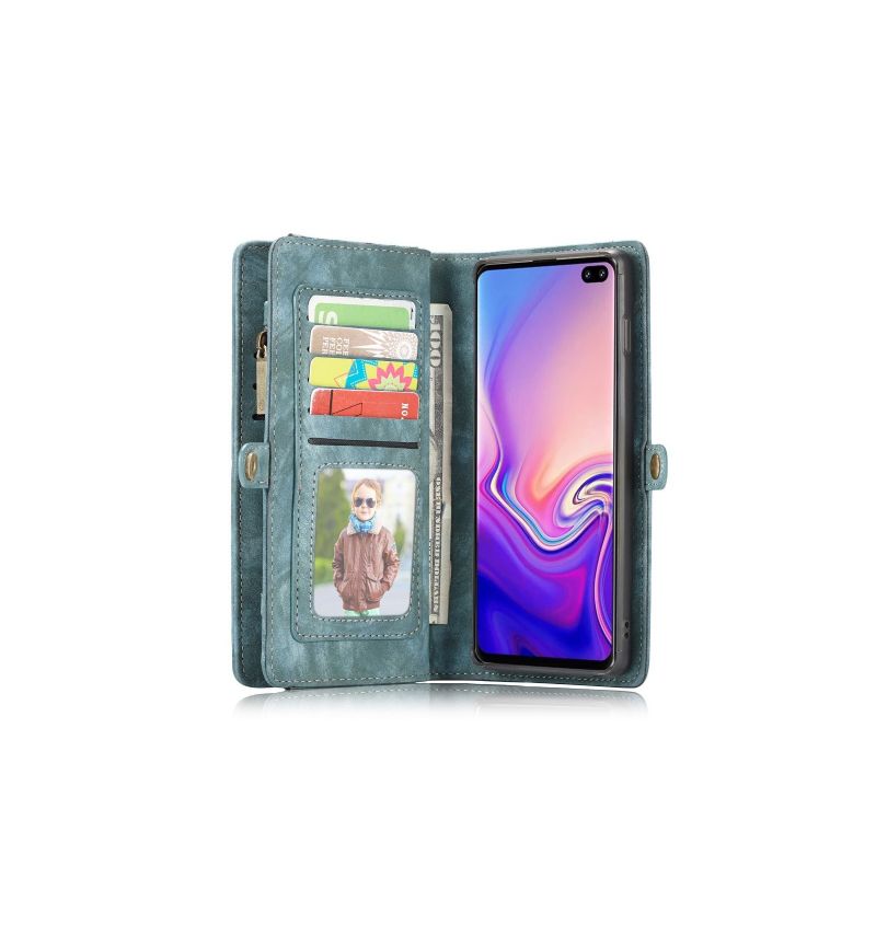 Cover Etui Samsung Galaxy S10 Punge Etui Og Grøn Sag