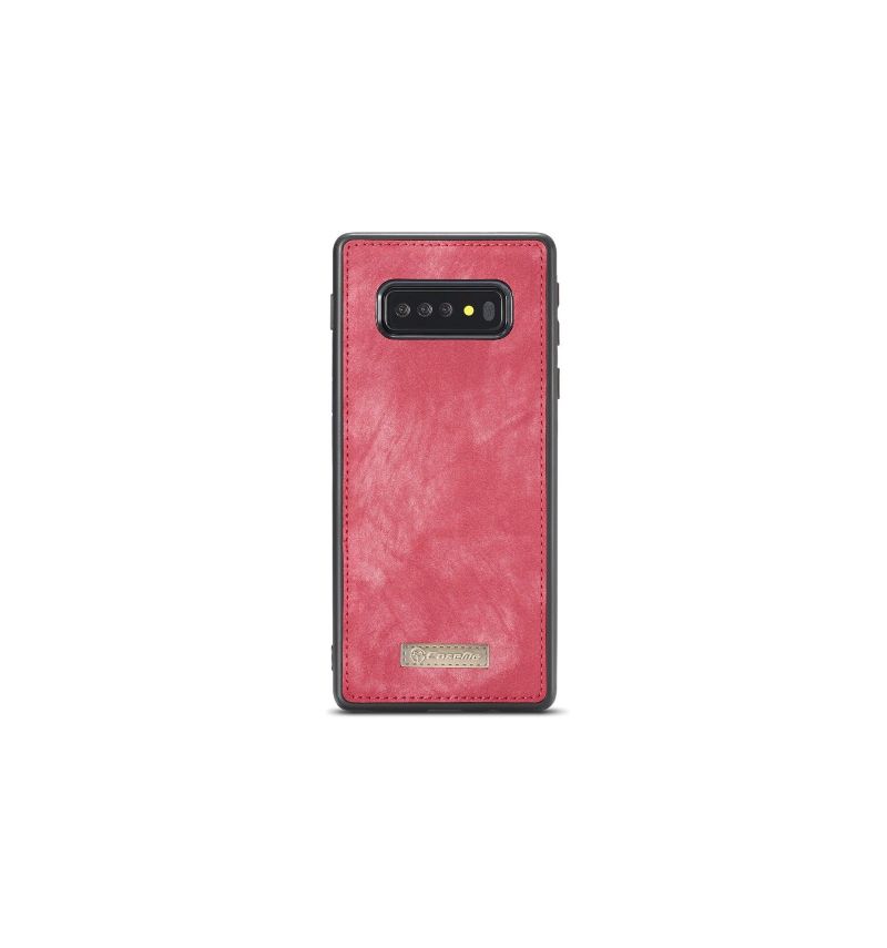 Cover Etui Samsung Galaxy S10 Punge Etui Og Rød Sag