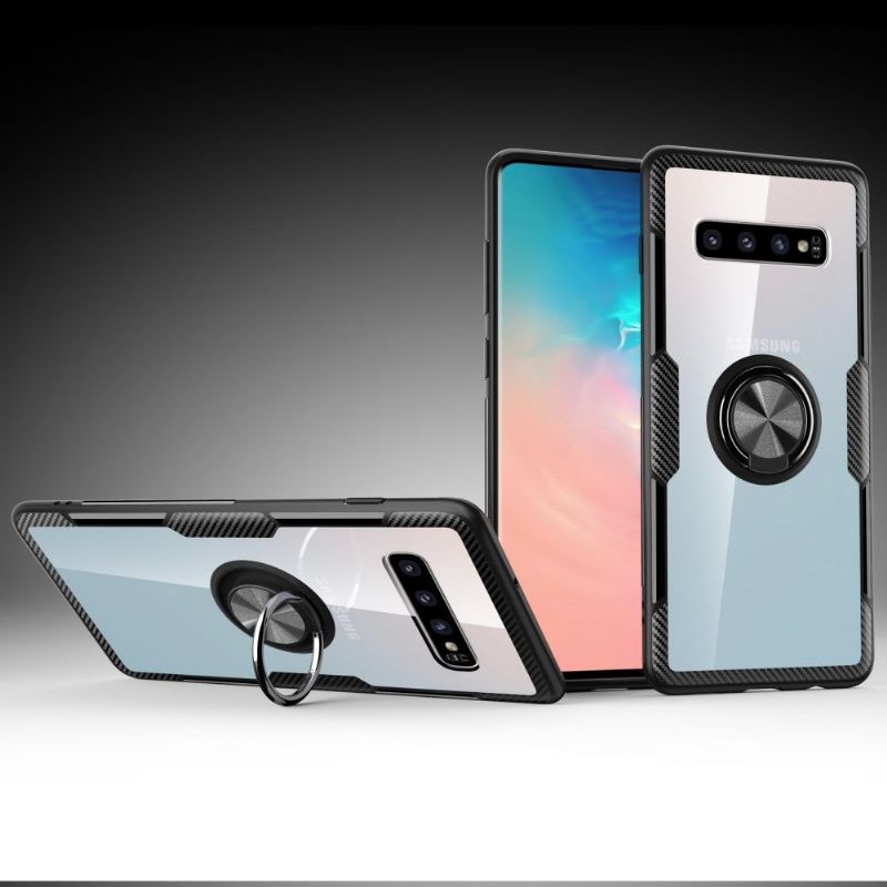 Cover Samsung Galaxy S10 Gennemsigtig Finger