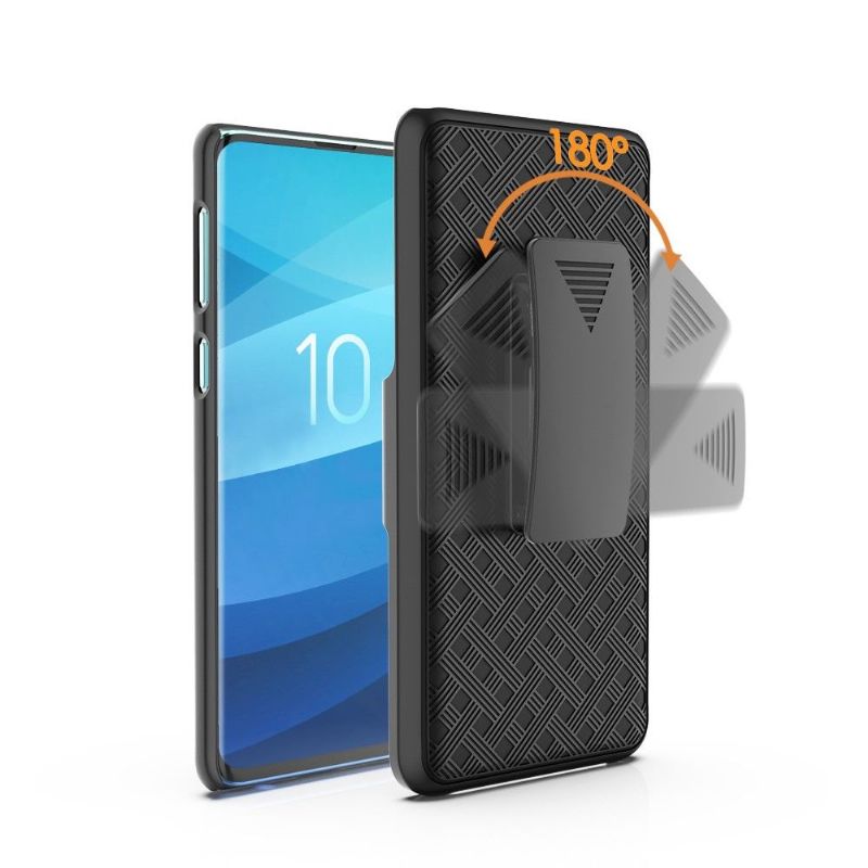 Cover Samsung Galaxy S10 Integreret Med Bælteclips