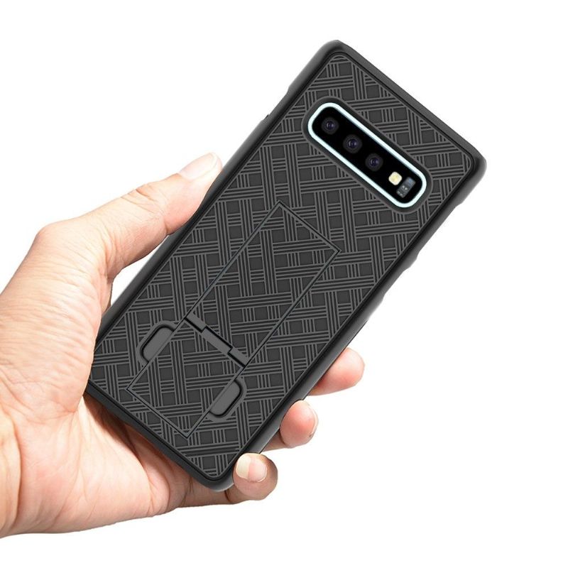 Cover Samsung Galaxy S10 Integreret Med Bælteclips